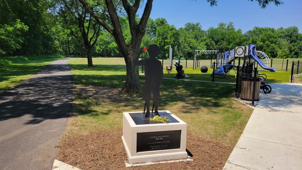 Slain Palestinian Boy Honored in Illinois Playground Monument 