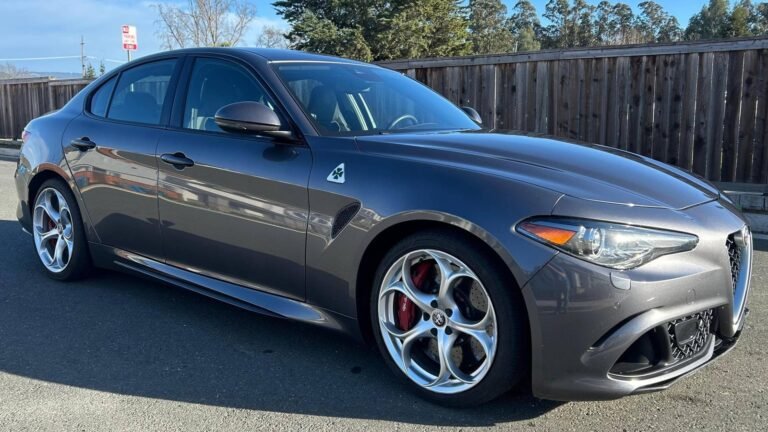 Could I Interest You In A 120,000-Mile Alfa Romeo Giulia Quadrifoglio For A Mere $19,989?
