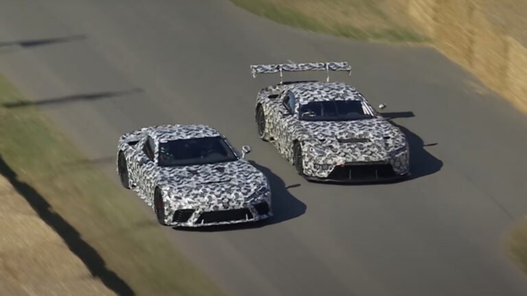 Listen To V8-Powered Lexus LFR Supercar And Race Car Prototypes Roar Up The Goodwood Hill