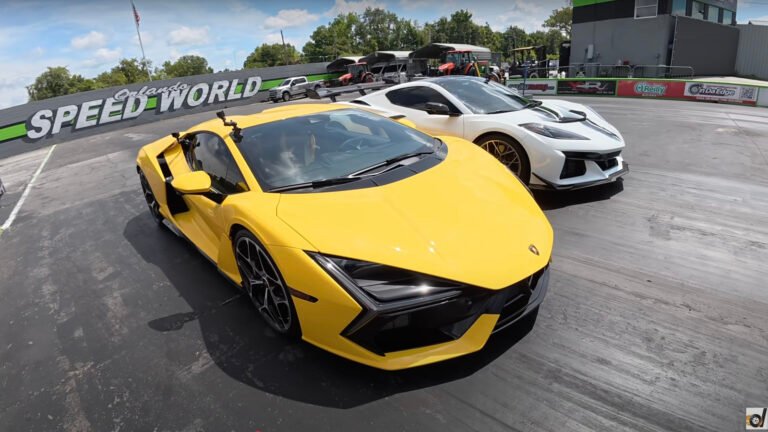 Chevrolet Corvette ZR1 Vs. Lamborghini Revuelto: Which 1,000-HP Supercar Wins In A Drag Race?