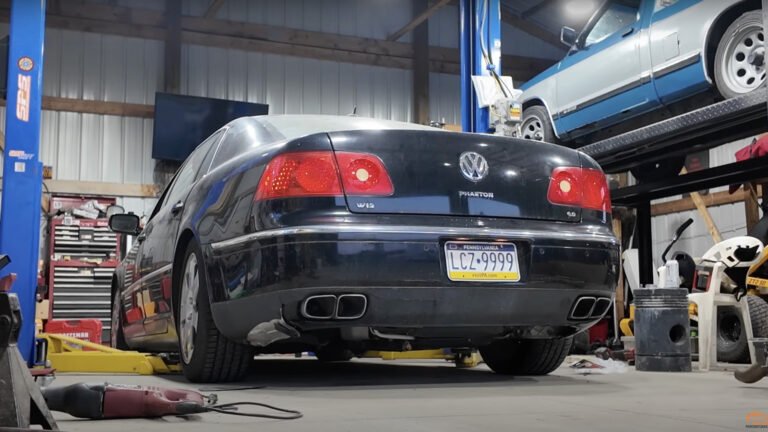 This Muffler-Free Volkswagen Phaeton W12 Sounds So Good It Might Convince You It's Worth The Bankruptcy Risk