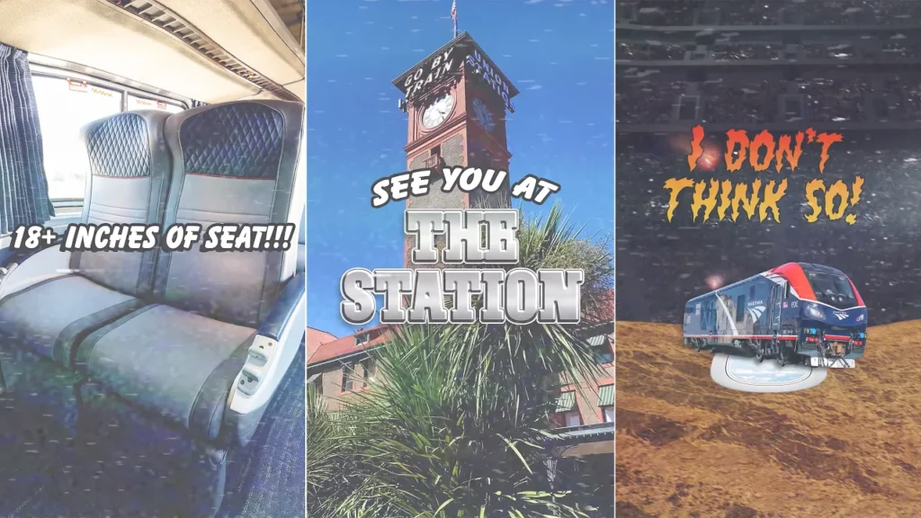 How Amtrak used ’90s monster truck commercials to make its top Instagram post of all time