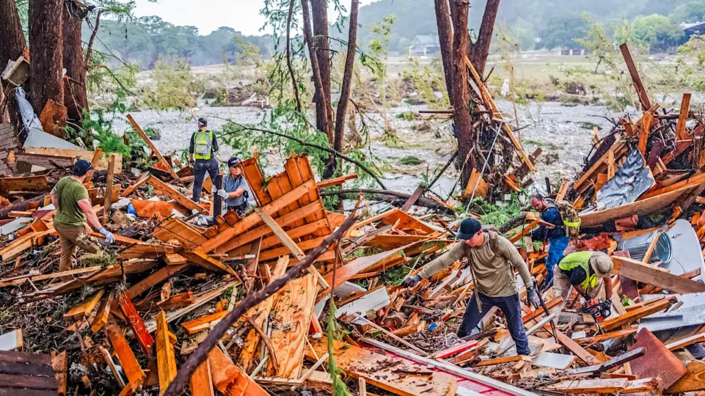 Are 1 in 1,000-year floods getting more common?