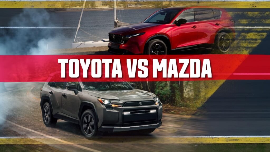 The SUV Battle Of 2026: Toyota RAV4 Vs. Mazda CX-5
