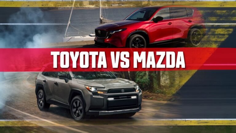 The SUV Battle Of 2026: Toyota RAV4 Vs. Mazda CX-5