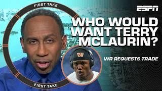 Stephen A. DOUBTS Terry McLaurin's trade market