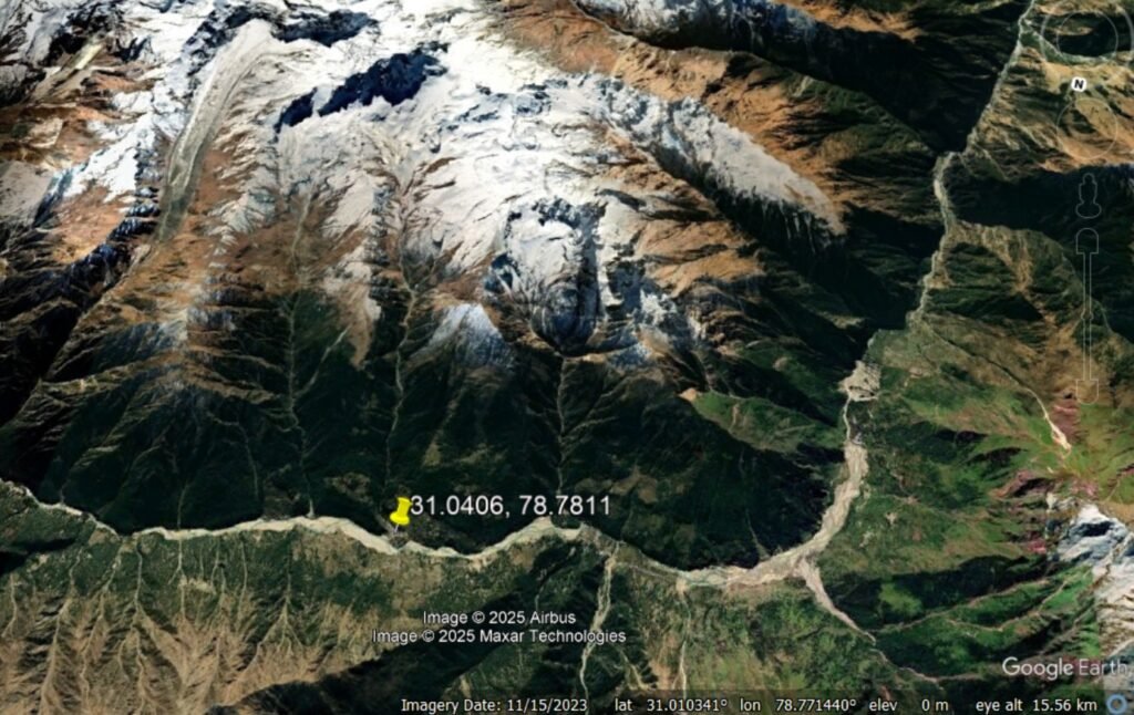 A very initial perspective on the 5 August 2025 debris flow at Tharali / Dharali in northern India
