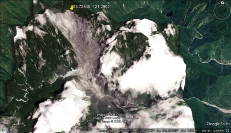 The 21 July 2025 giant rock avalanche in Wanrong township, Taiwan