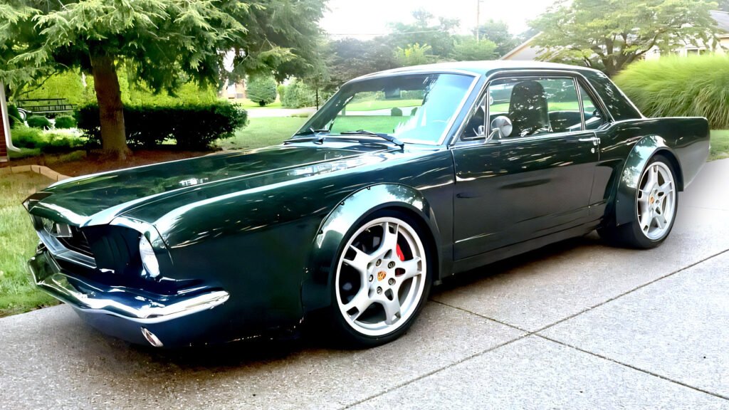 The Weirdest Mustang You’ll Ever See Is Actually A Porsche 911
