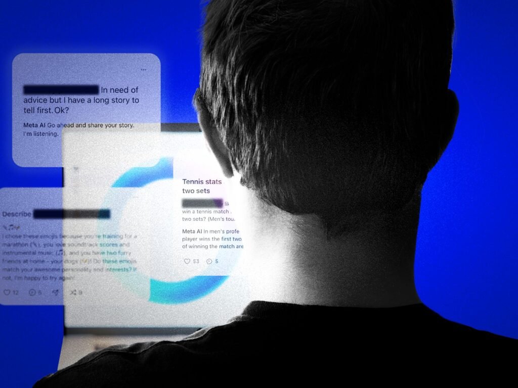 Contractors training Meta's AI say they read intimate talks with its chatbot — and see data that identifies users