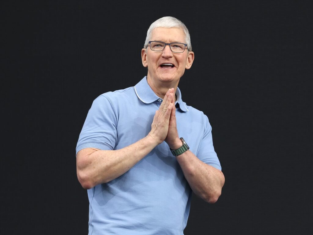 Tim Cook is in a shopping mood