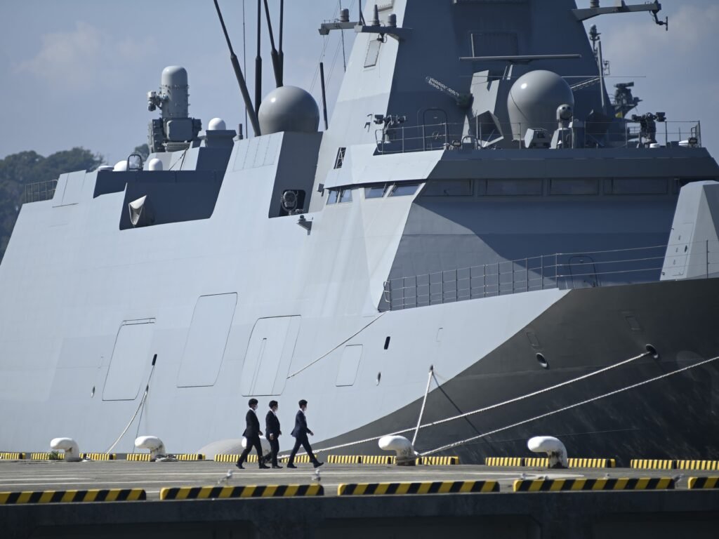 Japan's new stealth warship just won over a big buyer, in a historic first for its post-WWII weapons industry