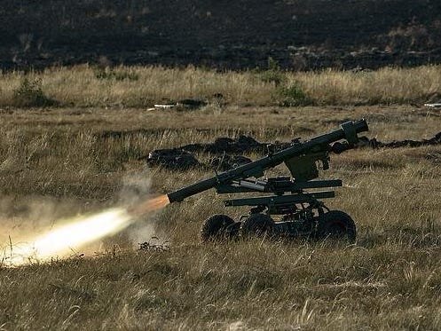 A front-line Ukrainian unit says it made a new kind of robot to shoot down Russian planes and helicopters