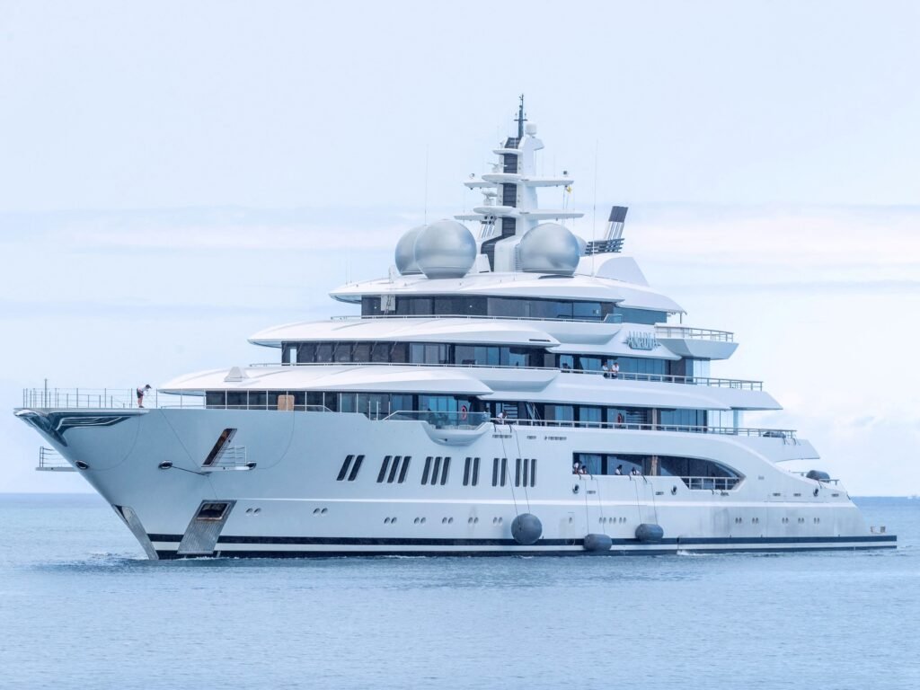 The US seized a Russian oligarch's 348-foot, $325 million superyacht — and now it's up for grabs