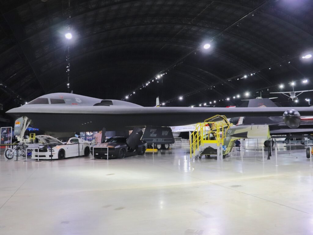 I visited the only B-2 stealth bomber on display in the world. Take a closer look.
