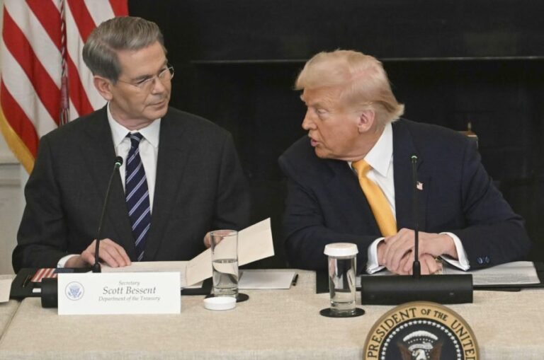 Trump rules out Bessent as next Fed chair