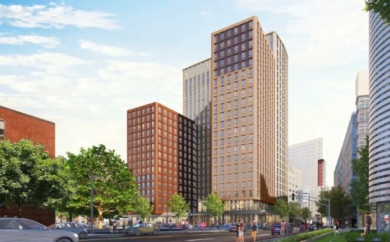 Construction Launches on Northeastern U.’s 23-Story Boston Dorm