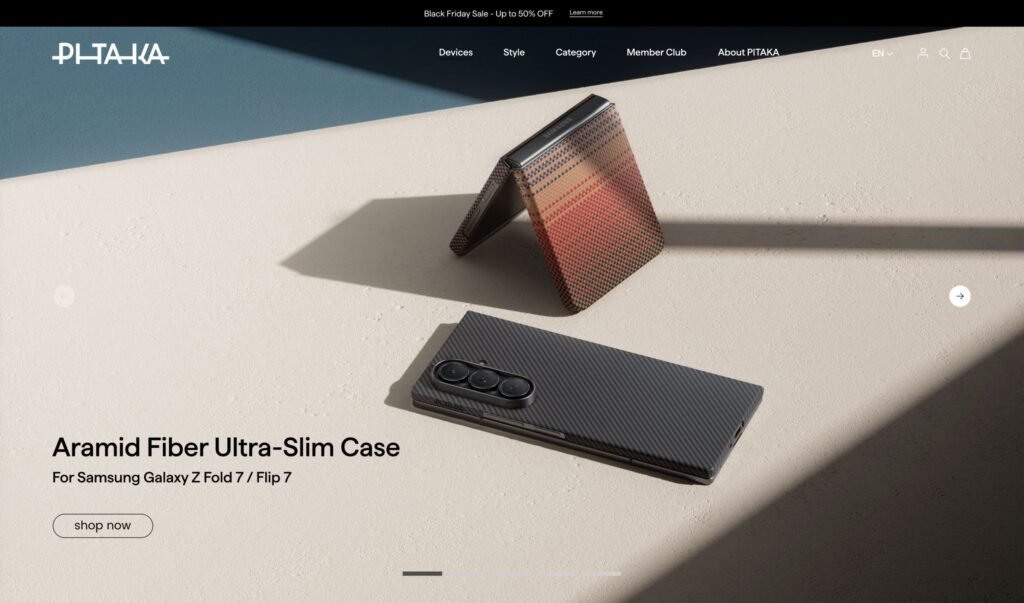 PITAKA’s New Galaxy Z Fold 7 Cases Are So Thin, You’ll Forget They’re There