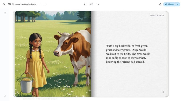 Gemini App Can Now Create Custom Storybooks for You