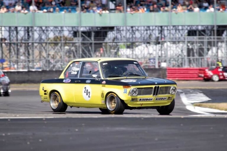BMW Legends at the 2025 Silverstone Classic: E30 M3, CSL, 2002, and Z4 GT3 in Action