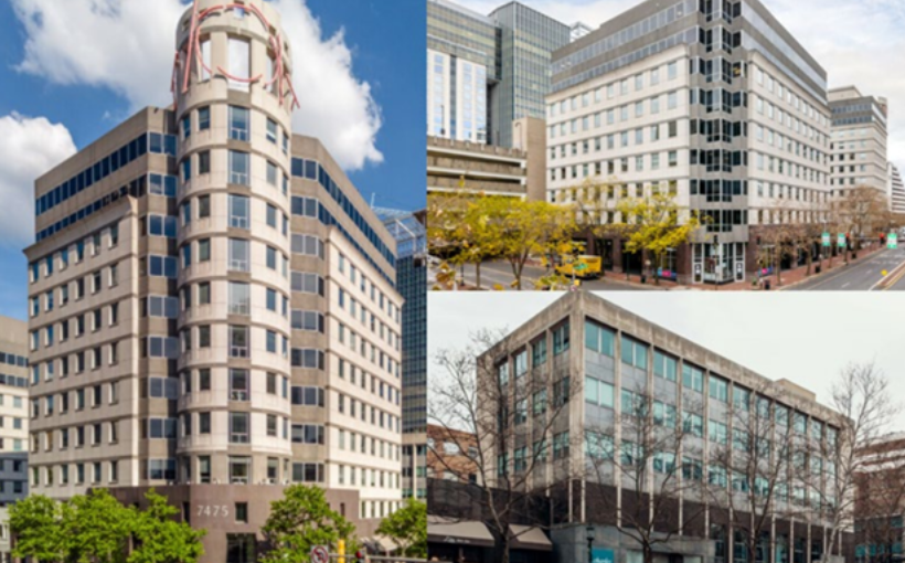 MRP Realty, Prime Finance Acquire Bethesda Office Portfolio Via Foreclosure