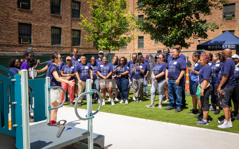 Related Midwest Opens Playground at Old Town Housing Property