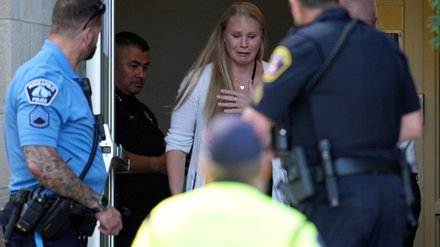 Minneapolis school shooting survivor in 'state of complete fear,' father says