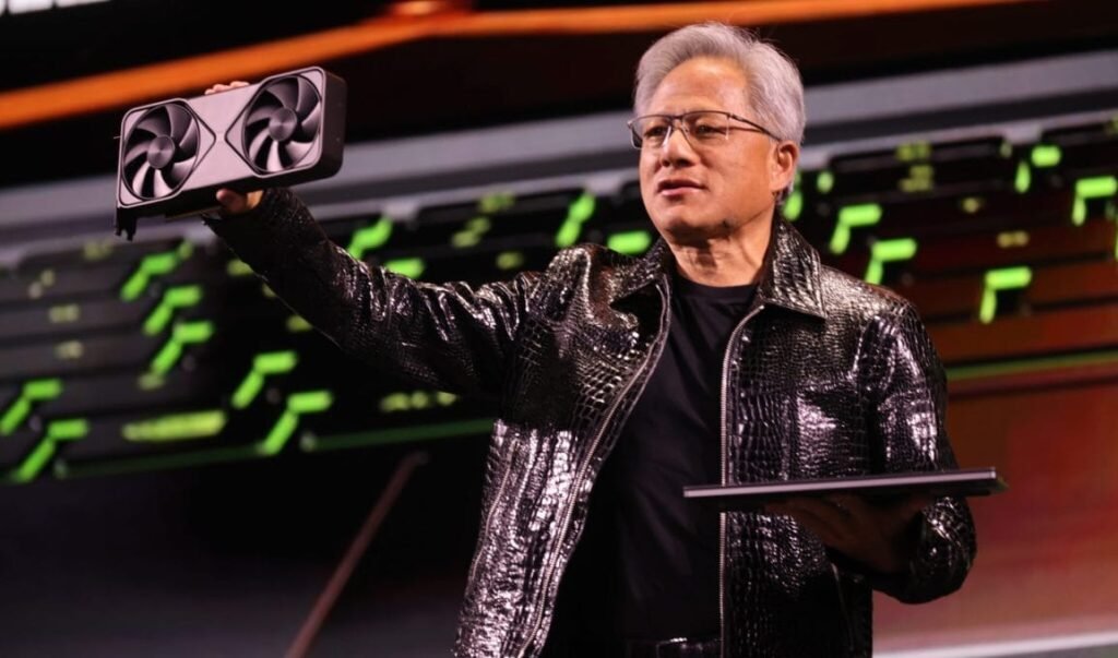 NVIDIA CEO Speaks to Reporters on New Trump Administration Export Licenses to China