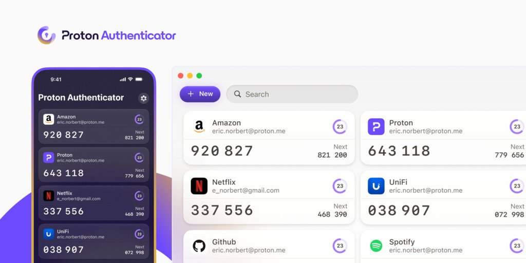 Proton Authenticator is a new two-factor authentication app that's free