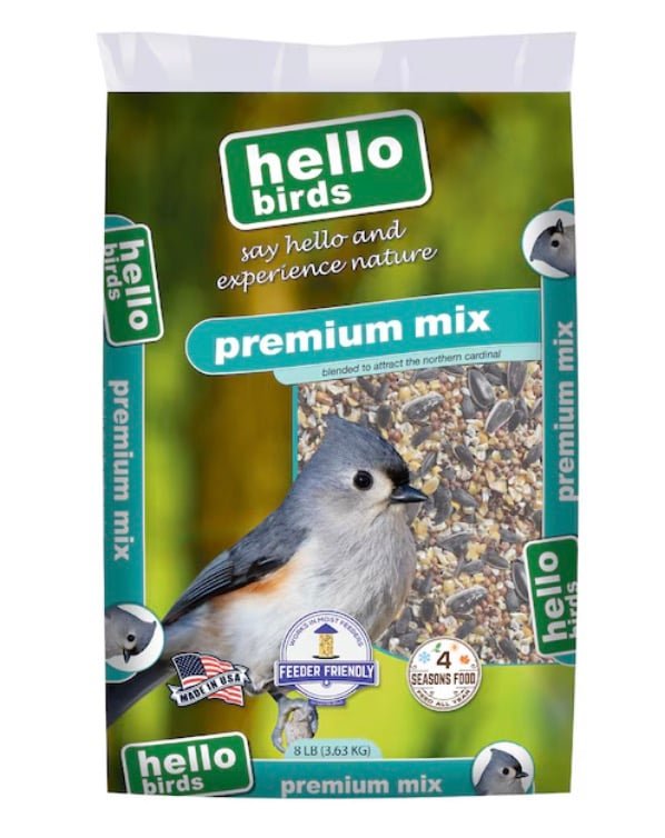 Buy One, Get One Free Bird Seed: Only $4.49 for 8 lb Bag!