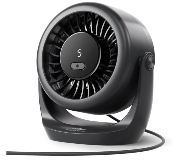 Diveblues USB Desk Turbo Fan only $8.49!