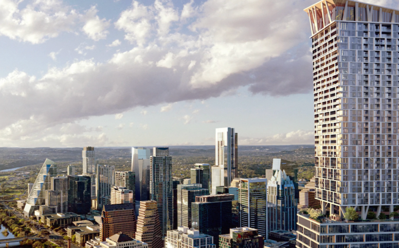 Tallest Texas Tower Tops Out
