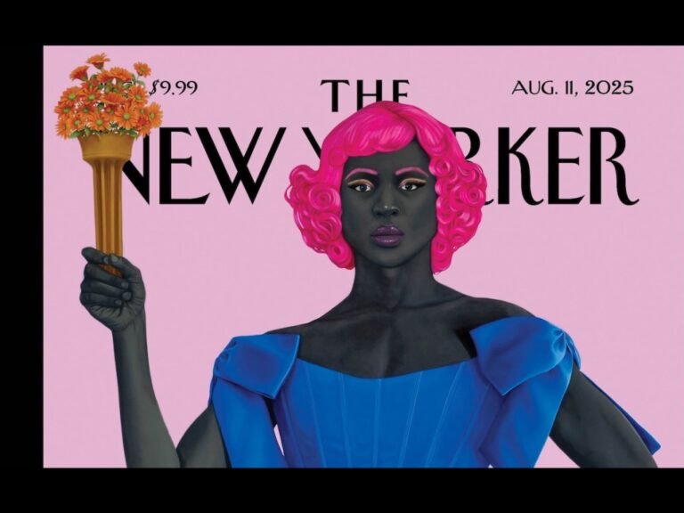 Amy Sherald’s Trans Lady Liberty Painting Graces New Yorker Cover 
