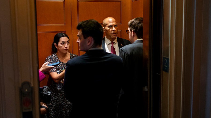 Booker's criticism of Democrats highlights deep divide on fighting Trump