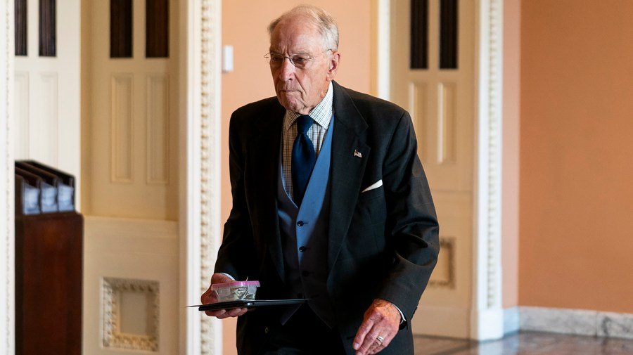 Grassley defends blue-slip rule following Trump criticism