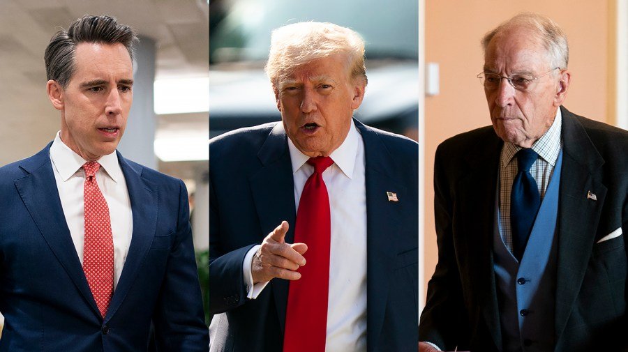 Trump trains his fire on GOP allies, and worries Republicans