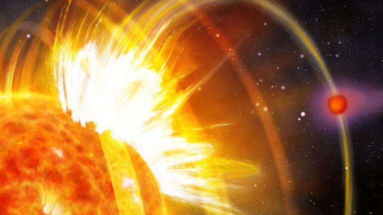 Exoplanet Triggers Stellar Flares and Hastens Its Demise