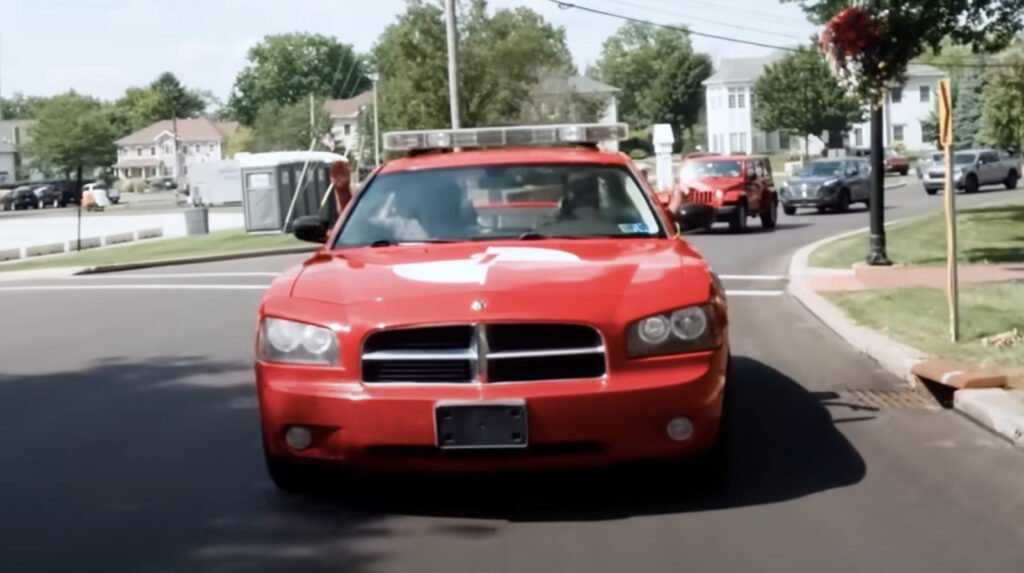 YouTubers Drive A Dodge Charger Around A Roundabout For 24 Hours Straight