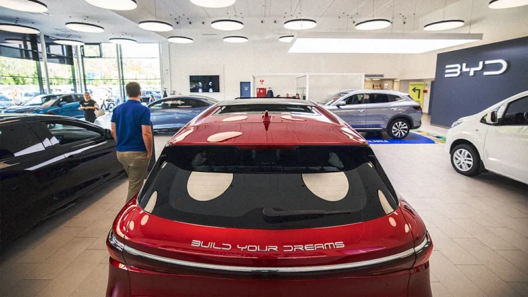 Chinese EV company BYD is seeing surging European sales—while Tesla continues to tank
