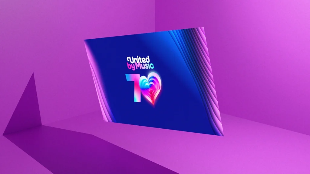 Fans cried ‘AI’ over Eurovision’s new logo. Its director says they got it wrong