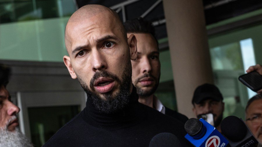 Andrew Tate sues Meta and TikTok for ‘deplatforming’