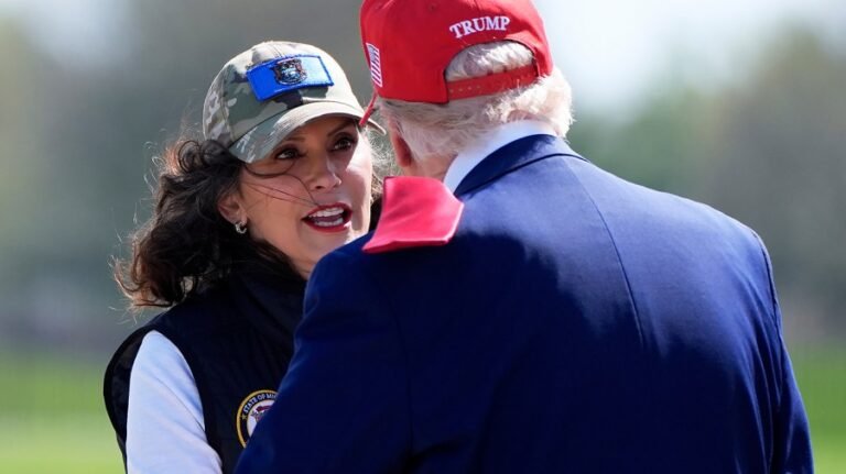 Gretchen Whitmer takes different approach with Trump than Newsom, Pritzker