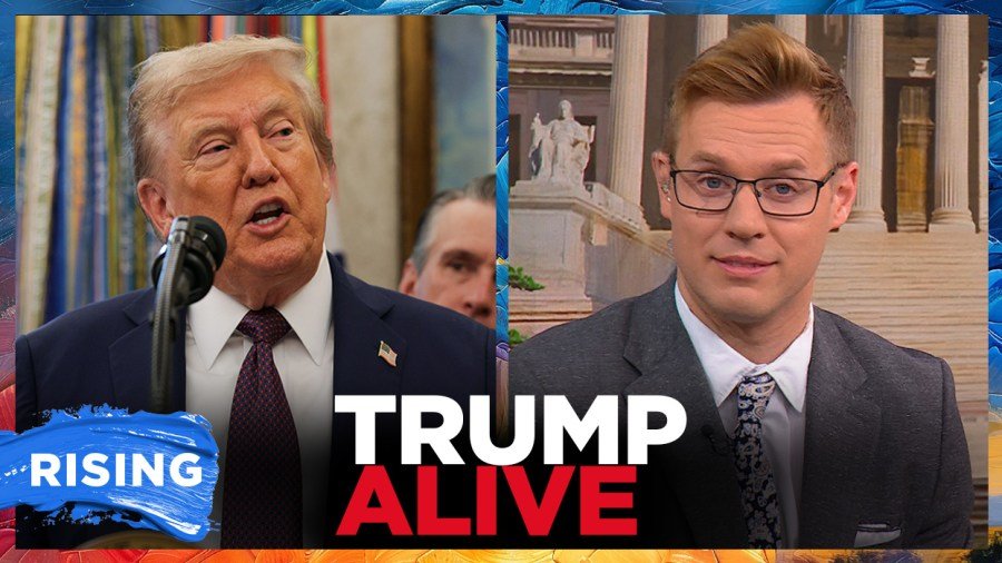 Trump confirms Trump not dead, despite liberal apoplexy