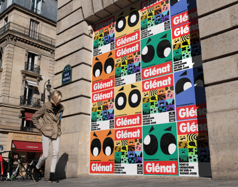 Brand Brothers reimagine Glénat's visual identity with a dynamic system rooted in heritage