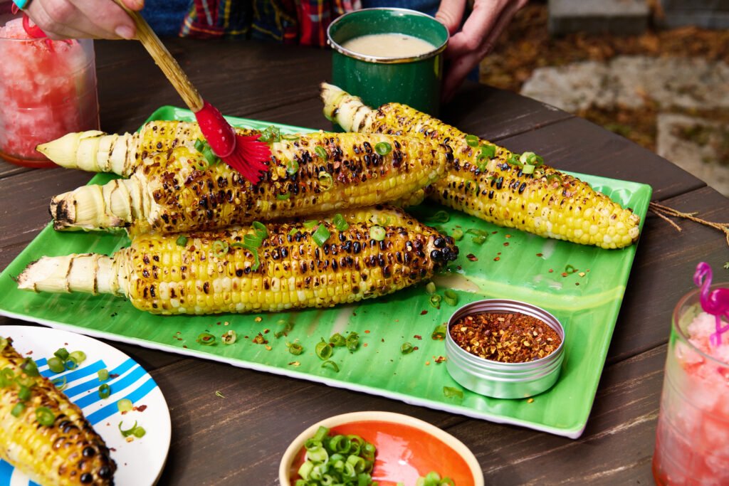 Cambodian-Style Grilled Corn Brings Street Food Flavor to the Fire