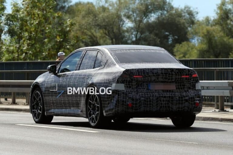 BMW i3 Sedan Reveals Production Lights In New Spy Photos