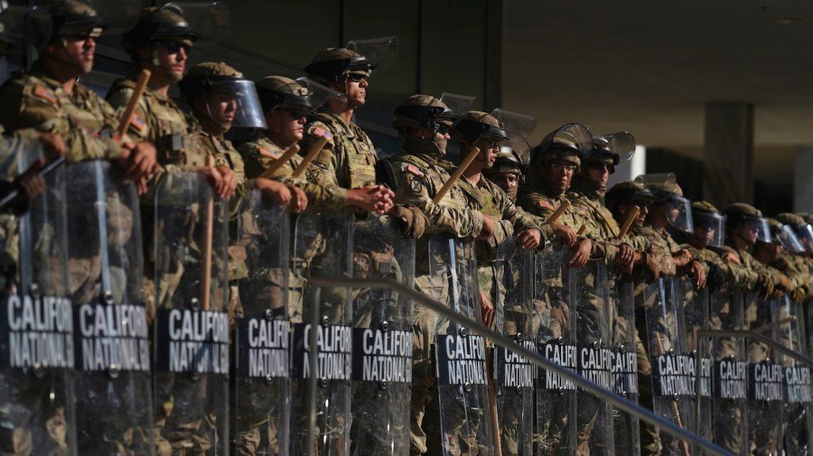 Judge won't immediately consider request to bar use of National Guard troops in LA