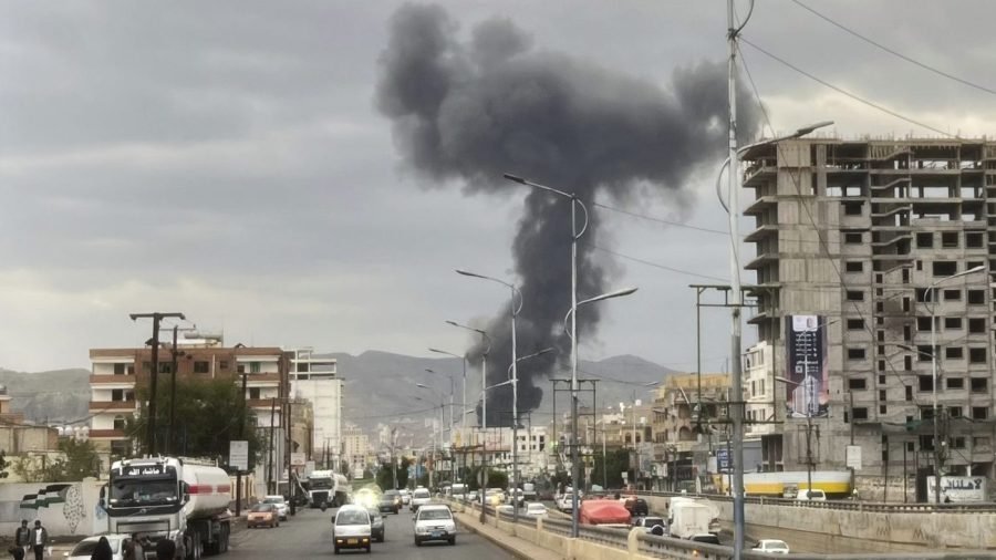 Israel targets Houthi rebels in Yemen capital