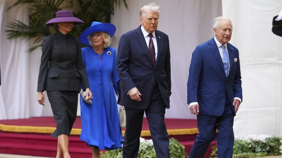 Watch live: Trump, first lady honor late Queen Elizabeth II, visit Windsor Castle