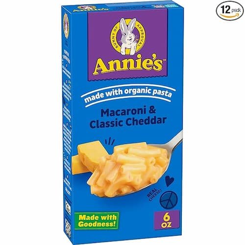 Annie’s Macaroni and Cheese (Pack of 12) only $9.92 shipped!